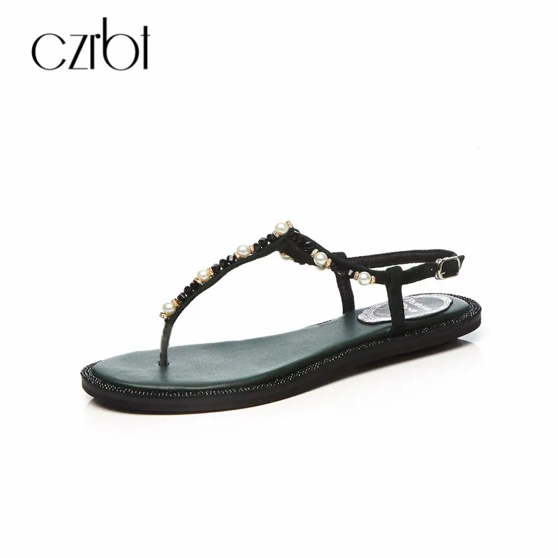 CZRBT Summer Women Buckle Shoes Leisure Sandals Gladiator Sandals Women String Bead Ladies Shoes Flip Flops Flat Female Sandals 
CZRBT Summer Women Buckle Shoes Leisure Sandals Gladiator Sandals Women String Bead Ladies Shoes Flip Flops Flat Female Sandals