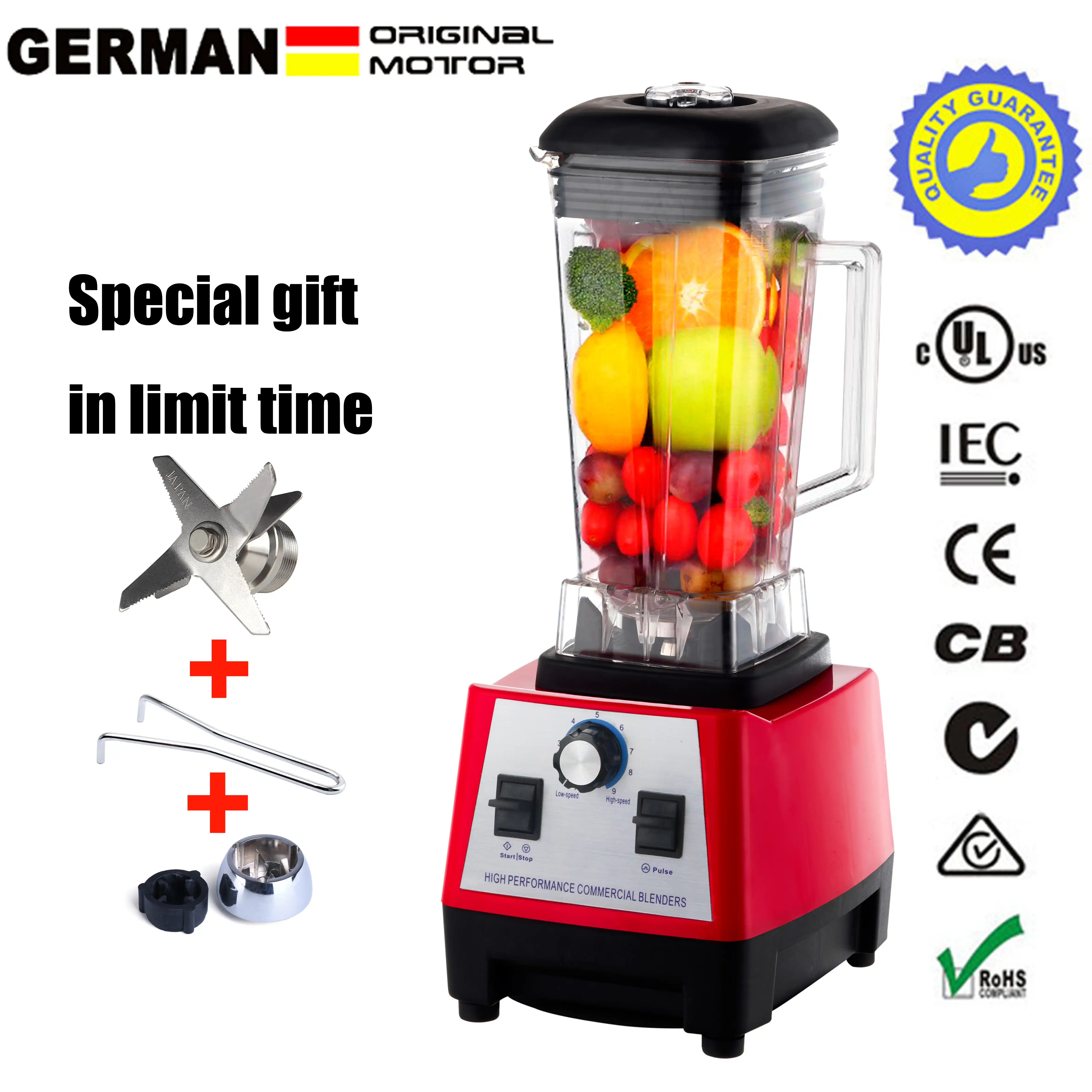 100 German Original Bpa Free Professional Kitchen System Pulse