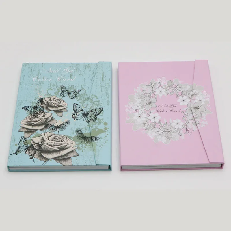 Nail Gel Polish Display Card DIY Nails Book Colorful Board Chart Manicure Nail Art Salon Book Pink and Blue
Nail Gel Polish Display Card DIY Nails Book Colorful Board Chart Manicure Nail Art Salon Book Pink and Blue