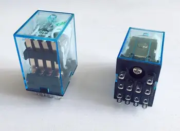 5pcs Intermediate relay MY4NJ small electromagnetic relay Power Relay 14Pins DC12V AC12V DC24V AC24V AC110V AC220V
5pcs Intermediate relay MY4NJ small electromagnetic relay Power Relay 14Pins DC12V AC12V DC24V AC24V AC110V AC220V