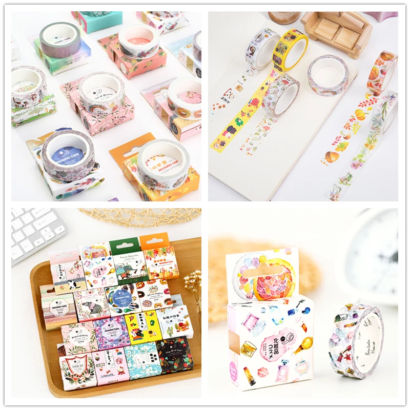 15mm x 7m kawaii washi tape cute Cosmetics pattern halloween decorative Masking Tapes School stationery Supplies christmas gift
15mm x 7m kawaii washi tape cute Cosmetics pattern halloween decorative Masking Tapes School stationery Supplies christmas gift