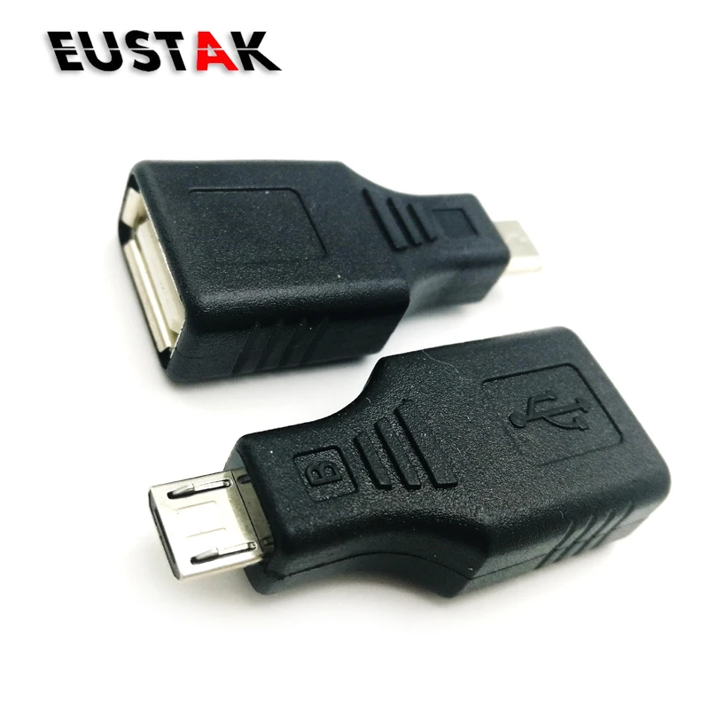 Eustak Micro USB male To USB Female OTG Adapter For Mobile phone Tablet connect to Flash Mouse Android Charging cable adapter
Eustak Micro USB male To USB Female OTG Adapter For Mobile phone Tablet connect to Flash Mouse Android Charging cable adapter