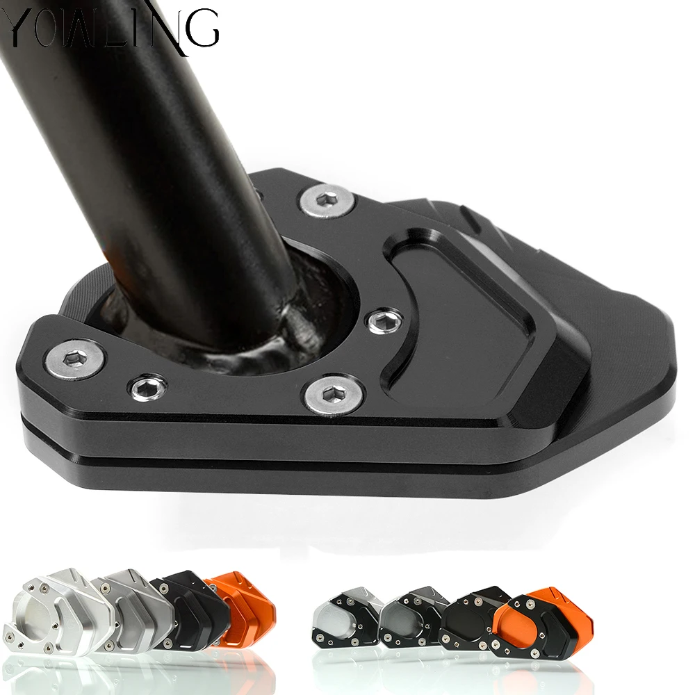 CNC Aluminum Motorcycle Side Stand Enlarger Plate Kickstand Enlarge Foot shelf FOR KTM DUKE 125 200 250 390 RC 125 200 250 390
CNC Aluminum Motorcycle Side Stand Enlarger Plate Kickstand Enlarge Foot shelf FOR KTM DUKE 125 200 250 390 RC 125 200 250 390