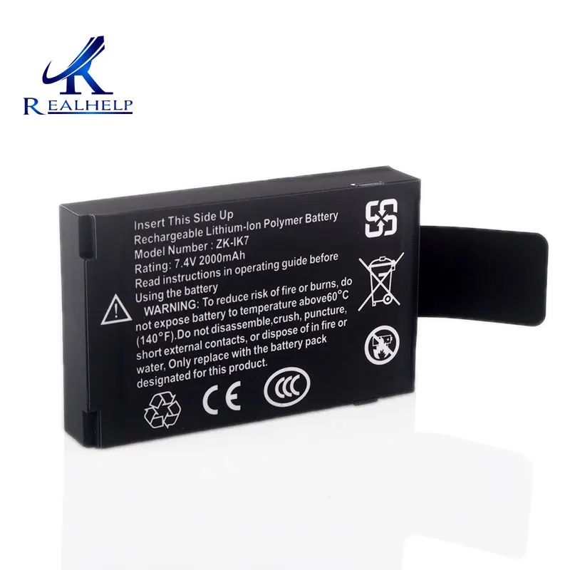 IK7 Rechargeable Battery 7.4v 2000mA Built-in Battery for iface302/iface303/iface702/iface800 Machine work about 3-5hours
IK7 Rechargeable Battery 7.4v 2000mA Built-in Battery for iface302/iface303/iface702/iface800 Machine work about 3-5hours