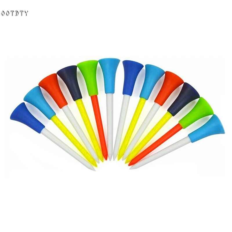OOTDTY 50pcs Golf Tools 83mm Multicolor Plastic Golf Tees Rubber Cushion Professional
OOTDTY 50pcs Golf Tools 83mm Multicolor Plastic Golf Tees Rubber Cushion Professional