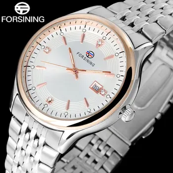 FORSINING Men's Fashion Quartz Watches Men Dress Stainless Steel Calendar Wirstwatches Relogio Masculino
FORSINING Men's Fashion Quartz Watches Men Dress Stainless Steel Calendar Wirstwatches Relogio Masculino