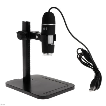 1600X 8LED USB Digital Microscope Magnifier Camera Endoscope with Ruler Bracket X7YD
1600X 8LED USB Digital Microscope Magnifier Camera Endoscope with Ruler Bracket X7YD