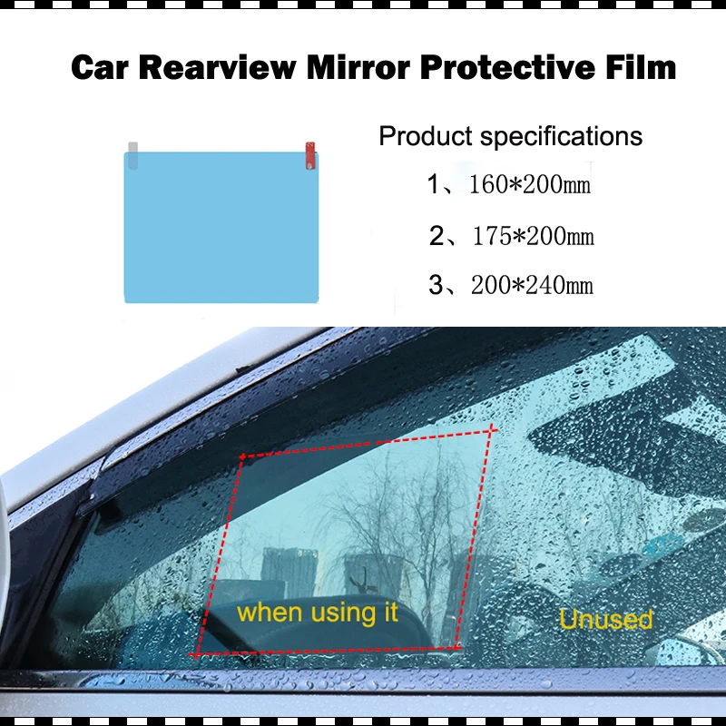 Car window Protective Film Q3 Q5 Q7 Anti Fog Side Windows Clear Rainproof Anti Fogging Soft Film Auto Safe Driving Accessories
Car window Protective Film Q3 Q5 Q7 Anti Fog Side Windows Clear Rainproof Anti Fogging Soft Film Auto Safe Driving Accessories
