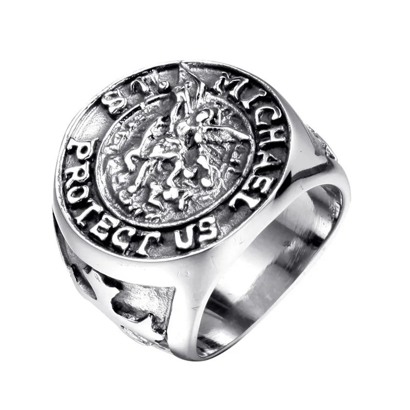 Antique Stainless Steel Silver Iron Knights Templar Cross Ring Band for Wedding VR131
Antique Stainless Steel Silver Iron Knights Templar Cross Ring Band for Wedding VR131