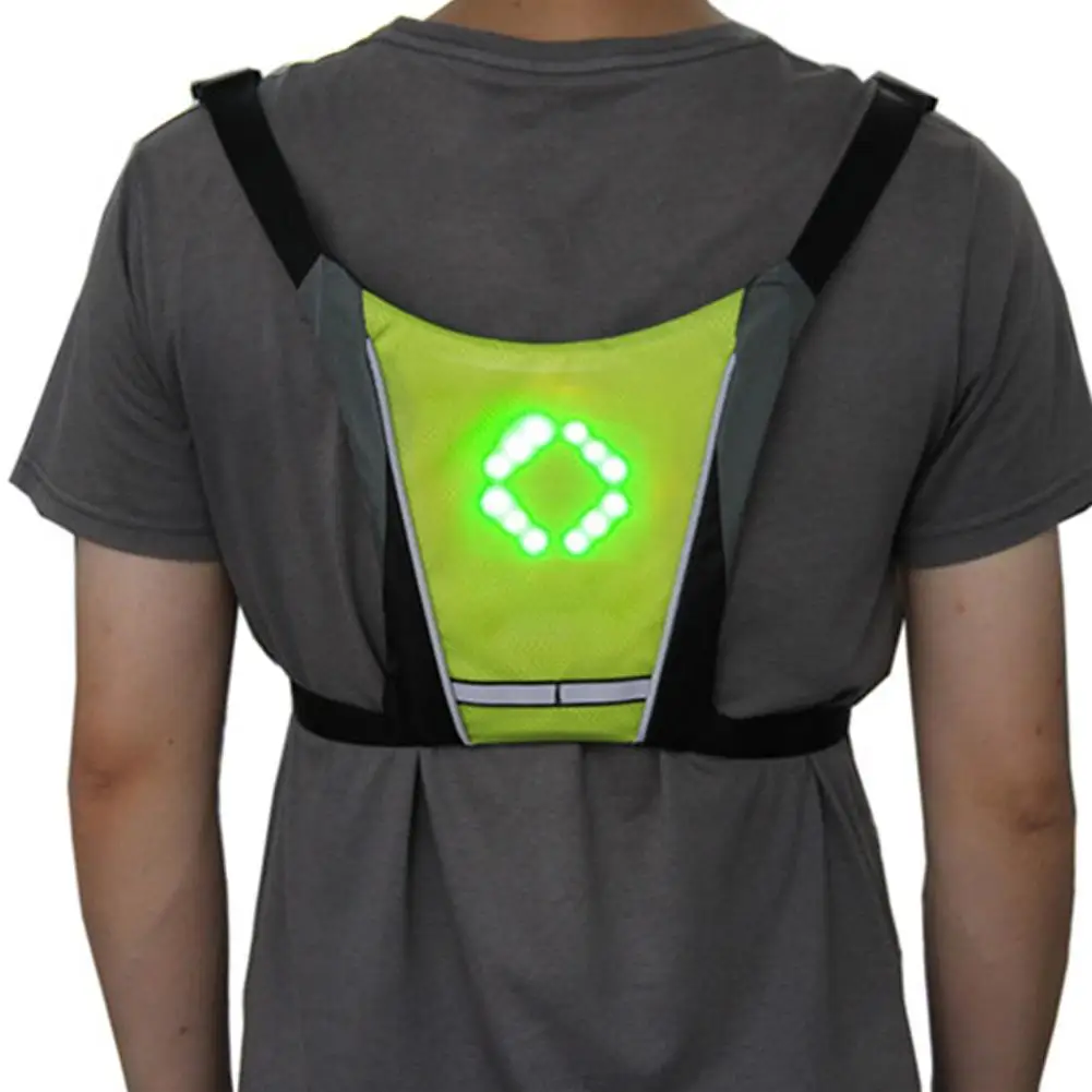 Cycling Bike Vest LED Wireless Safety Turn Signal Light Vests for Bicycle Riding Night Warning Guiding Light chaleco ciclismo
Cycling Bike Vest LED Wireless Safety Turn Signal Light Vests for Bicycle Riding Night Warning Guiding Light chaleco ciclismo