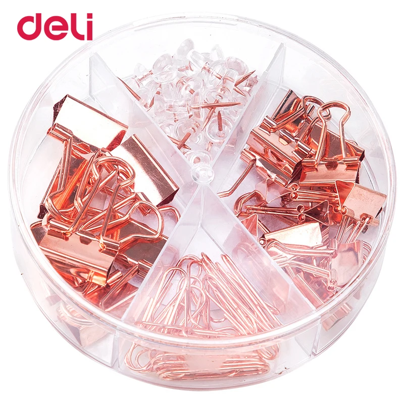 Deli professional office supplies Suit Paper Clip Push Pin Ticket Holder colorful school stationary wholesale dropshipping
Deli professional office supplies Suit Paper Clip Push Pin Ticket Holder colorful school stationary wholesale dropshipping