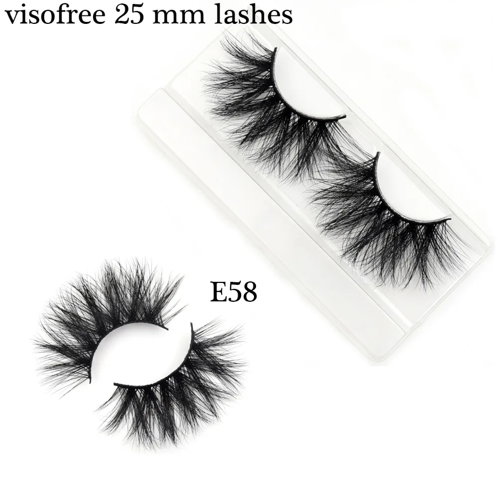 Visofree Eyelashes 25MM Lashes Cruelty Free Dramatic Mink Eyelashes Long Reusable False Eyelashes Full Strip 3D Mink Lashes E58
Visofree Eyelashes 25MM Lashes Cruelty Free Dramatic Mink Eyelashes Long Reusable False Eyelashes Full Strip 3D Mink Lashes E58