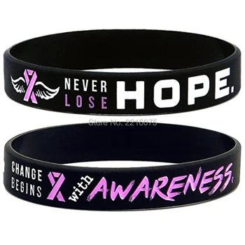 100pcs Awareness Pink Ribbon Breast Cancer wristband silicone bracelets free shipping by ePacket
100pcs Awareness Pink Ribbon Breast Cancer wristband silicone bracelets free shipping by ePacket