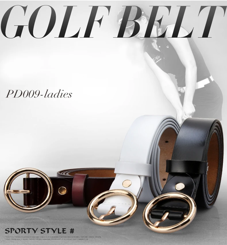 PGM Korean Women's Golf Belt Lady Wild Decoration Round Buckle Belt Outdoor Sports Casual Belt First Layer Leather High Quality
PGM Korean Women's Golf Belt Lady Wild Decoration Round Buckle Belt Outdoor Sports Casual Belt First Layer Leather High Quality
