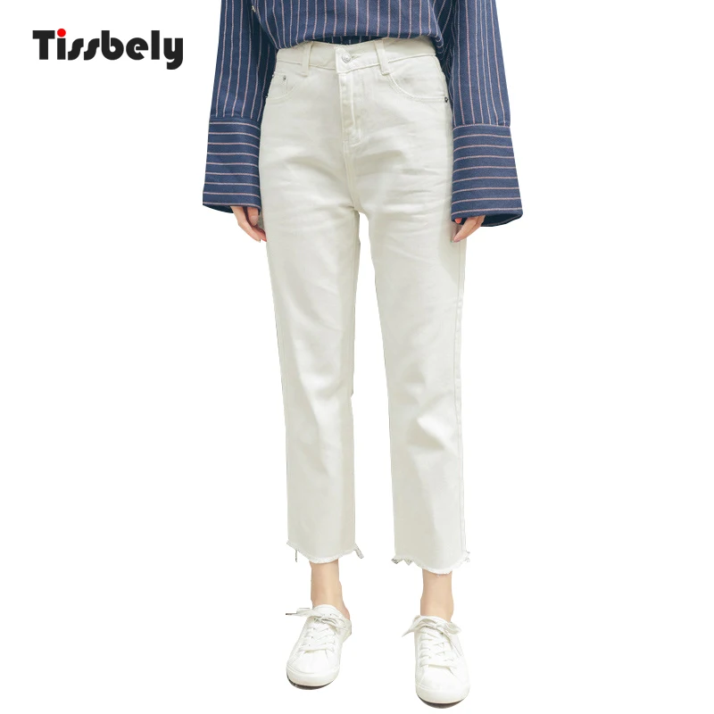 Tissbely Women White Straight Jeans High Waist Tassel White for Casual Ladies Style Collocation with Yellow
Tissbely Women White Straight Jeans High Waist Tassel White for Casual Ladies Style Collocation with Yellow