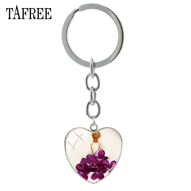 TAFREE Lady Dress Latte Art Heart Shape Keyring Simple Design Keychain Coffee Painting Glass Personality Jewelry QF301
TAFREE Lady Dress Latte Art Heart Shape Keyring Simple Design Keychain Coffee Painting Glass Personality Jewelry QF301