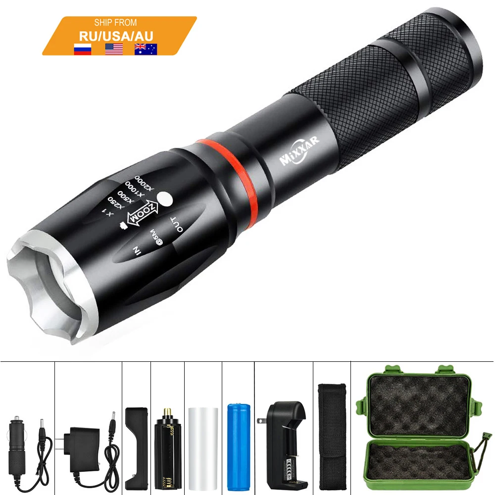 Dropshipping LED 8000 Lumens Handheld Tactical Flashlight COB Lantern Magnetic 5 Modes Water Resistant flashlight for Emergency
Dropshipping LED 8000 Lumens Handheld Tactical Flashlight COB Lantern Magnetic 5 Modes Water Resistant flashlight for Emergency