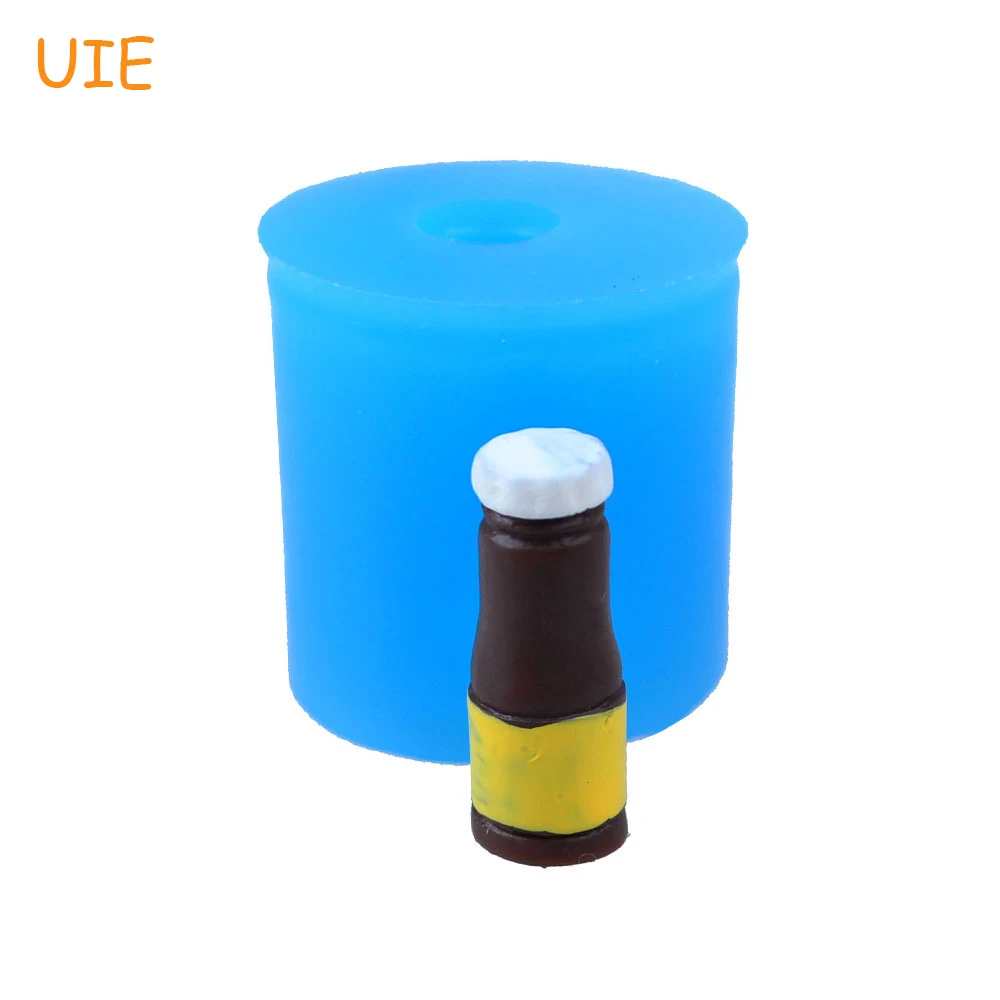 PYL614U 9.6mm 3D Bottle Silicone Push Mold - for Cake Topper Fondant, Dollhouse, Chocolate, Resin Clay, Cookie Biscuit Food Safe 
PYL614U 9.6mm 3D Bottle Silicone Push Mold - for Cake Topper Fondant, Dollhouse, Chocolate, Resin Clay, Cookie Biscuit Food Safe