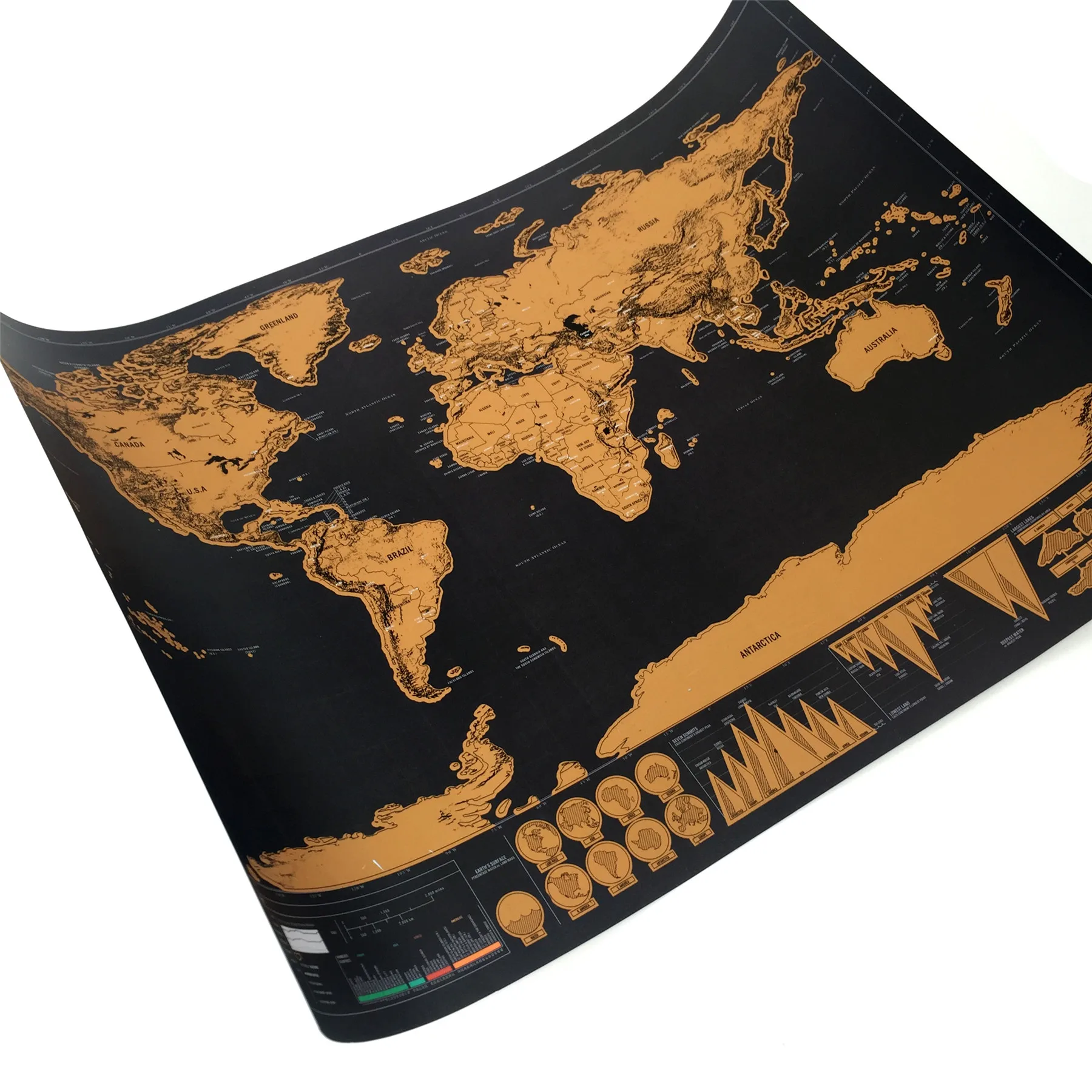 1 pcs New arrival Deluxe world Map Personalized World blow Map Mini Scratch Off for travel and home decoration wall poster
1 pcs New arrival Deluxe world Map Personalized World blow Map Mini Scratch Off for travel and home decoration wall poster