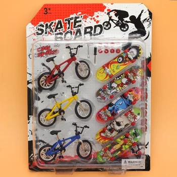 8PCS/Set Mini Fingerboard finger skateboard and bmx bike toy for children kids skate boards scooter FSB fun Novelty bicycle gift
8PCS/Set Mini Fingerboard finger skateboard and bmx bike toy for children kids skate boards scooter FSB fun Novelty bicycle gift