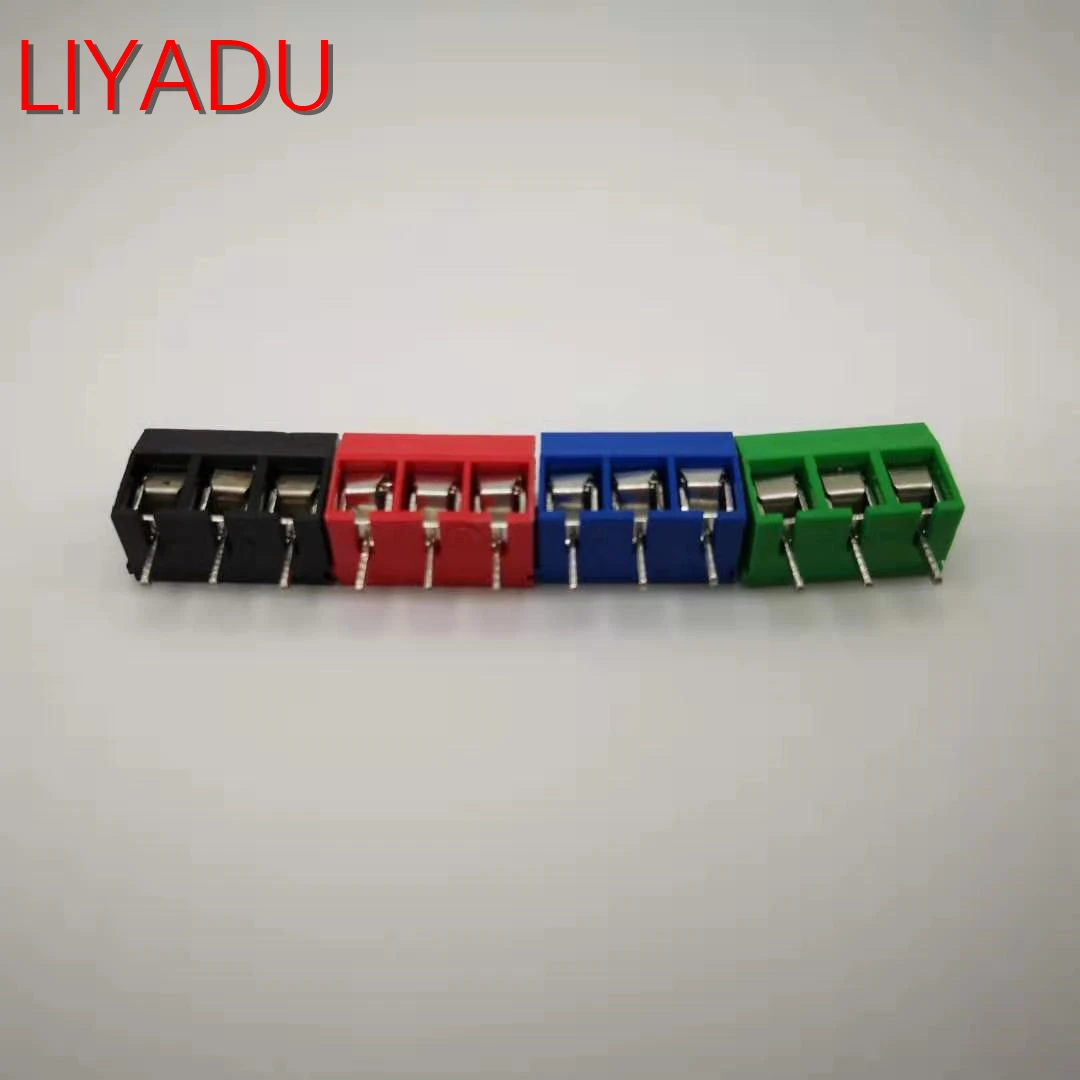 100PCS/LOT KF301-3P Splicing, screw type PCB spacing 5.0 connector terminals, terminal Blue/greenRed/black kf301
100PCS/LOT KF301-3P Splicing, screw type PCB spacing 5.0 connector terminals, terminal Blue/greenRed/black kf301