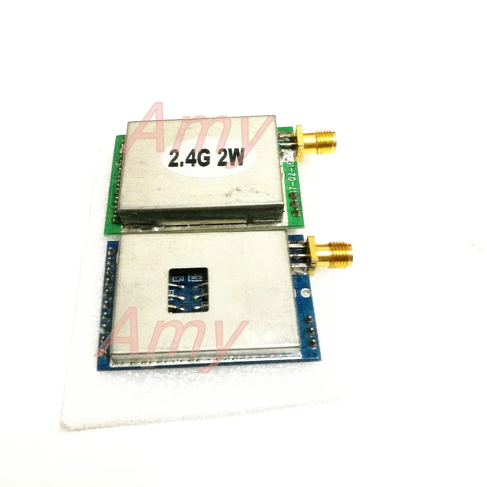 2.4G high power 2W wireless video monitoring module wireless transmitting and receiving set
2.4G high power 2W wireless video monitoring module wireless transmitting and receiving set
