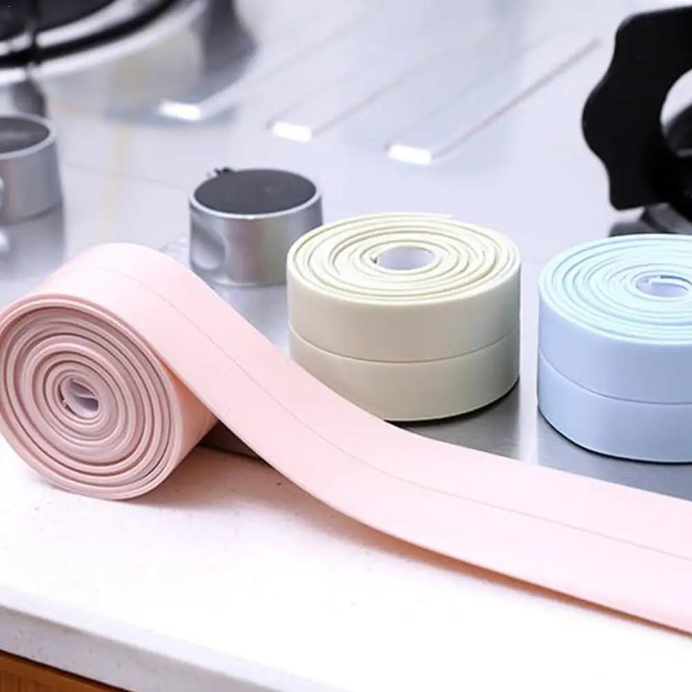 1 Roll Self Adhesive Kitchen Ceramic Sticker Waterproof Anti-moisture PVC Sticker Bathroom Wall Corner Line Sink Stickers 3*2.5m
1 Roll Self Adhesive Kitchen Ceramic Sticker Waterproof Anti-moisture PVC Sticker Bathroom Wall Corner Line Sink Stickers 3*2.5m