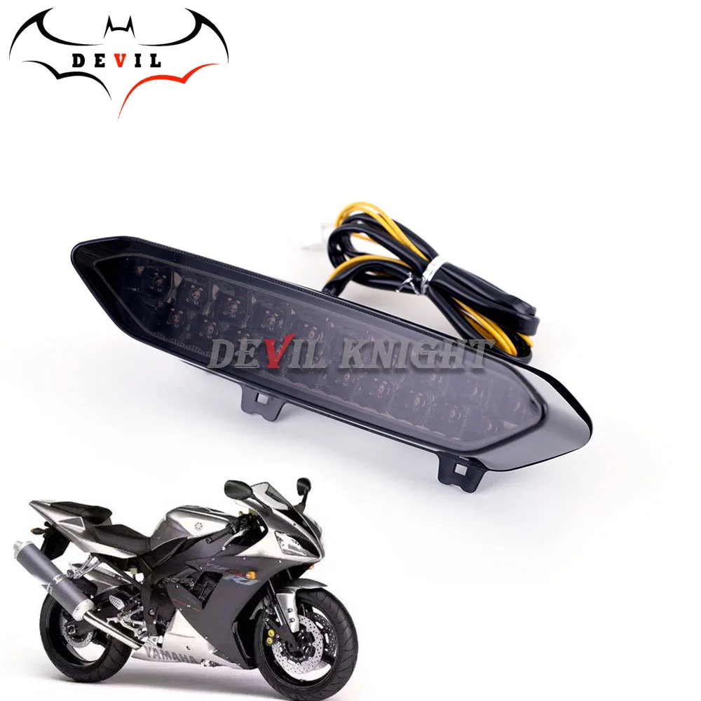 Задний фонарь для Yamaha YZF R1 2002 2003, Тормозные Сигналы поворота, встроенная светодиодная фара, аксессуары для мотоциклов WR250R X XVS1300
Задний фонарь для Yamaha YZF R1 2002 2003, Тормозные Сигналы поворота, встроенная светодиодная фара, аксессуары для мотоциклов WR250R X XVS1300