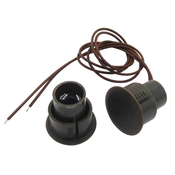 (20 pairs) Brown Color Wired Magnetic Switch Door Open Alarm Concealed installation NC Relay Output Magnet Door Contact sensor
(20 pairs) Brown Color Wired Magnetic Switch Door Open Alarm Concealed installation NC Relay Output Magnet Door Contact sensor