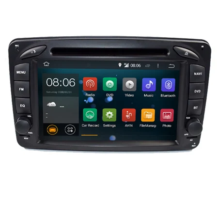 В наличии ANDROID 7 1 dvd плеер автомобиля для Mercedes Benz W209 W203 W168 ML W463 Viano W639 Vito Vaneo Wi Fi gps BT