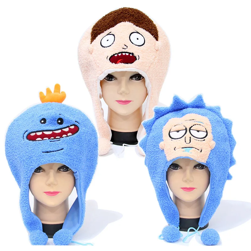 Cartoon Stuffed Kawaii Rick and Morty Women Winter Plush Hats Cosplay Caps Winter Soft Animal Gift for Adult High Quality AP0713
Cartoon Stuffed Kawaii Rick and Morty Women Winter Plush Hats Cosplay Caps Winter Soft Animal Gift for Adult High Quality AP0713