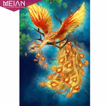 Meian 5D Diamond Paintings Diy Peacock Diamond Embroidery Animals Diamond Mosaic Pasted Cross Stitch Craft Phoenix new
Meian 5D Diamond Paintings Diy Peacock Diamond Embroidery Animals Diamond Mosaic Pasted Cross Stitch Craft Phoenix new
