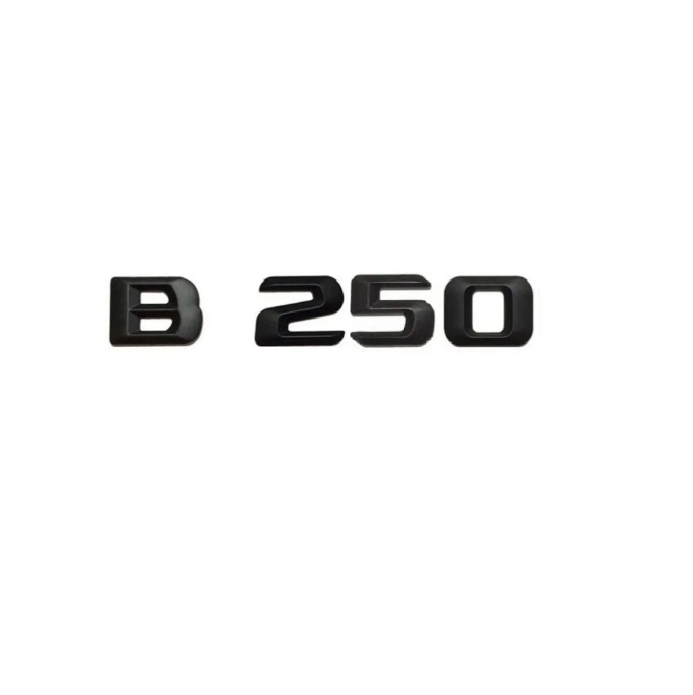 Черный матовый чехол в багажник автомобиля с надписью B 250 эмблема наклейка для