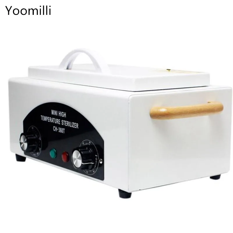 

Nail Art Salon High temperature Sterilizer Box disinfection cabinet Portable Sterilizing Manicure Tools Dry Heat Sterilizer
