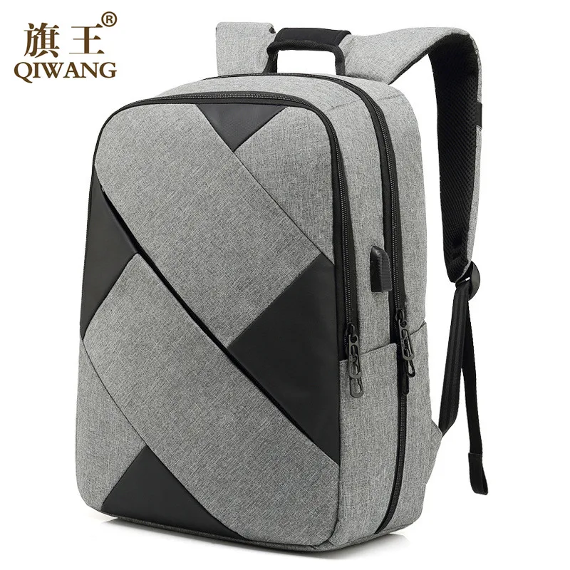 Fashion Men Backpack Patchwork USB Charging Backpack For 15.6 Inch laptop Backpacks backpack Women School Bag Travel Mochila
Fashion Men Backpack Patchwork USB Charging Backpack For 15.6 Inch laptop Backpacks backpack Women School Bag Travel Mochila