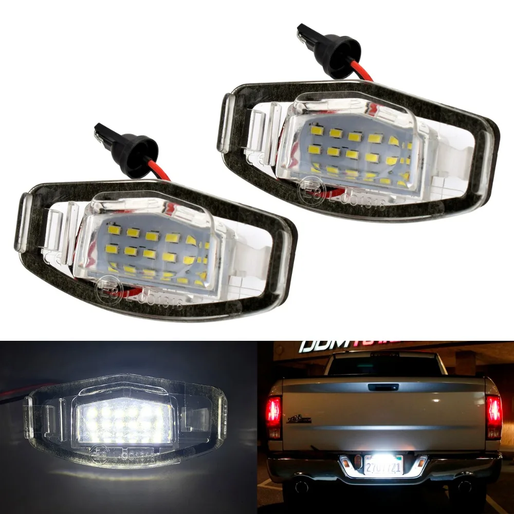 2Pcs car styling18 LED Number License Plate Light For Honda for Civic VII4 / VIII for Accord for Legend car accessories
2Pcs car styling18 LED Number License Plate Light For Honda for Civic VII4 / VIII for Accord for Legend car accessories
