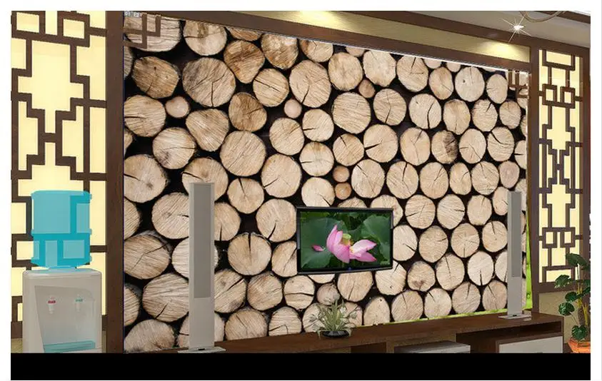 Customized 3d wallpaper 3d wall murals Log cross section TV setting wall beauty wall paper home decoration
Customized 3d wallpaper 3d wall murals Log cross section TV setting wall beauty wall paper home decoration