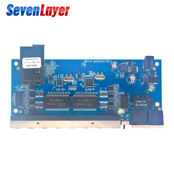 Fast Ethernet switch Converter 10 RJ45 1 SC POE 10/100M Ethernet Fiber Optical Media Converter Single Mode fiber Port PCBA
Fast Ethernet switch Converter 10 RJ45 1 SC POE 10/100M Ethernet Fiber Optical Media Converter Single Mode fiber Port PCBA
