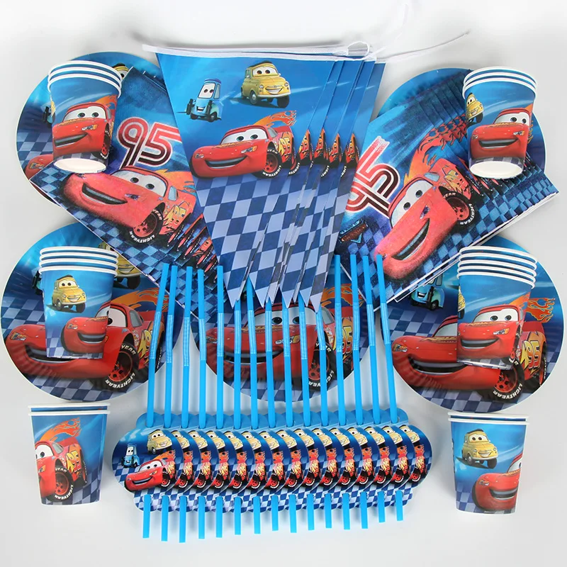90pcs/lot Suitable for 20 people cars Theme Paper disposable Tableware Sets Child's son's Birthday Party Supplies Decorations
90pcs/lot Suitable for 20 people cars Theme Paper disposable Tableware Sets Child's son's Birthday Party Supplies Decorations