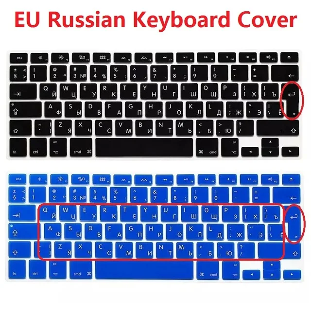 Euro UK Version Russian Letters Keyboard protector for Macbook Air Pro Retina 13" 15" 17" Laptop Skin Covers for Mac book 13 15
Euro UK Version Russian Letters Keyboard protector for Macbook Air Pro Retina 13" 15" 17" Laptop Skin Covers for Mac book 13 15