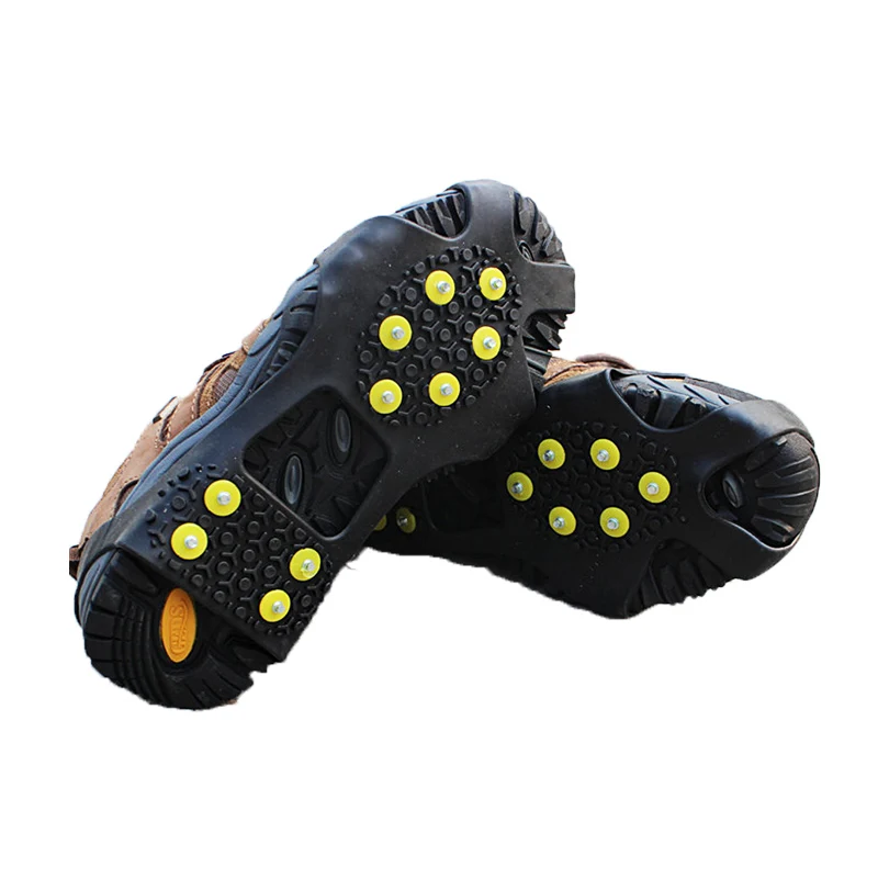 FLYLITTE 1Pair 10 Tooth Crampons Anti Slip Shoe Covers Outdoor Climbing Accessories Snow Ice Anti-skid Shoe Chain Mountaineering
FLYLITTE 1Pair 10 Tooth Crampons Anti Slip Shoe Covers Outdoor Climbing Accessories Snow Ice Anti-skid Shoe Chain Mountaineering