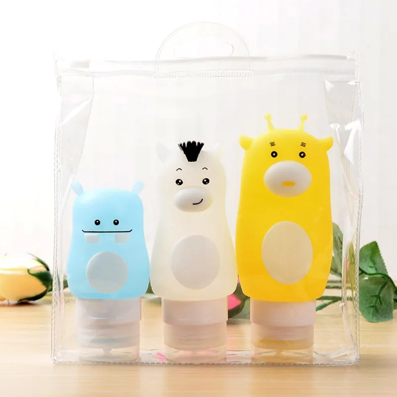 50ml/70ml/90ml Silicone Bottle Storage Portable Travel Refillable Empty Container Shampoo Cosmetic Cream Accessory Sub-bottle
50ml/70ml/90ml Silicone Bottle Storage Portable Travel Refillable Empty Container Shampoo Cosmetic Cream Accessory Sub-bottle