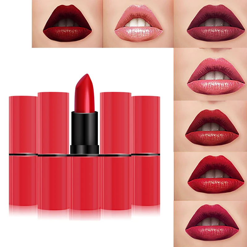 8 Colors Hot Sales Waterproof Nude Matte Glossy Lip Gloss Lipstick Lip Balm Sexy Red Lip Tint Women Fashion Cosmetic
8 Colors Hot Sales Waterproof Nude Matte Glossy Lip Gloss Lipstick Lip Balm Sexy Red Lip Tint Women Fashion Cosmetic