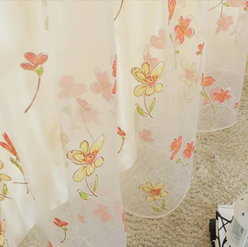High Quality Rustic Flowers Tulle Curtain Finished Product Screens Yarn Balcony Sheer Curtains Child Window Living Room
High Quality Rustic Flowers Tulle Curtain Finished Product Screens Yarn Balcony Sheer Curtains Child Window Living Room