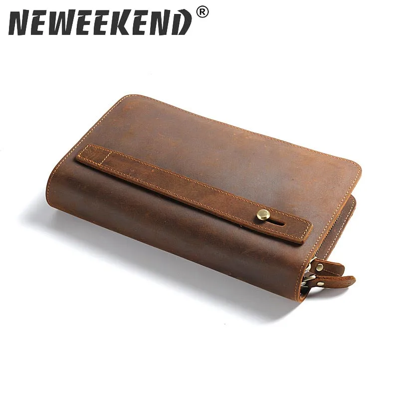 Double Zipper Money Clip Wallet Clutch Bag Men's Purses Genuine Leather Men Wallets Leather Man Wallet Long Male Purse SF027
Double Zipper Money Clip Wallet Clutch Bag Men's Purses Genuine Leather Men Wallets Leather Man Wallet Long Male Purse SF027