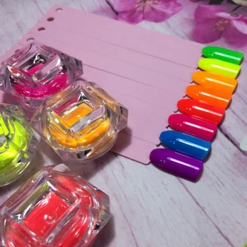 1box Neon Phosphor Pigment Powder Set Fluorescent Nail Glitter Powder Manicure Decoration Nail Art Dust Pigment Paillettes
1box Neon Phosphor Pigment Powder Set Fluorescent Nail Glitter Powder Manicure Decoration Nail Art Dust Pigment Paillettes