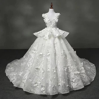 Wedding Lace Backless Floral Dress Sexy Fashion Women V Neck Ball Gown Sleeveless Chinese Style Party Dresses Wholesale
Wedding Lace Backless Floral Dress Sexy Fashion Women V Neck Ball Gown Sleeveless Chinese Style Party Dresses Wholesale
