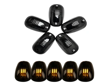 Fashion 5x Amber LED Cab Roof Marker Running Lights For Truck SUV 4x4 Black Smoked Lens Free Shipping
Fashion 5x Amber LED Cab Roof Marker Running Lights For Truck SUV 4x4 Black Smoked Lens Free Shipping