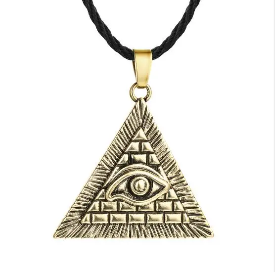 50pcs/lot All-Seeing Evil Eye Illuminati Pendant Necklace Egyptian Egypt Pyramid Antique Silver Charm Necklace Freemason Masonic
50pcs/lot All-Seeing Evil Eye Illuminati Pendant Necklace Egyptian Egypt Pyramid Antique Silver Charm Necklace Freemason Masonic