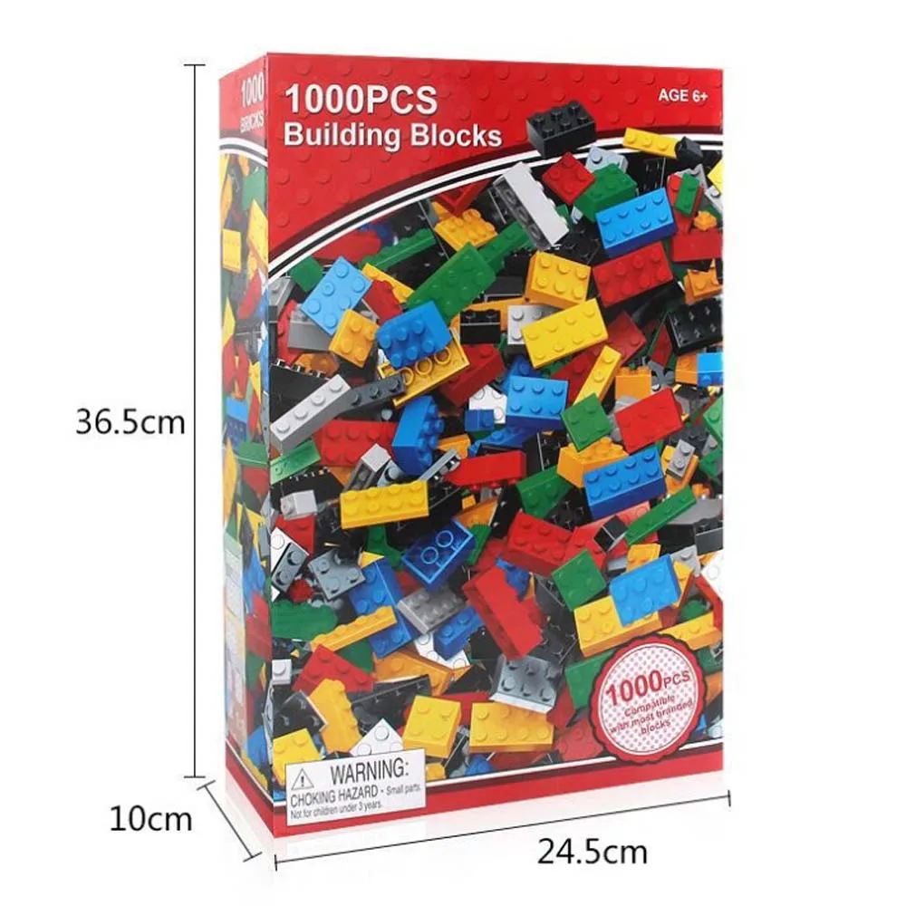 1000Pcs Building Blocks Sets City DIY Creative Bricks Bulk Compatible LegoINGLY Friends Creator Educational Toys for Children
1000Pcs Building Blocks Sets City DIY Creative Bricks Bulk Compatible LegoINGLY Friends Creator Educational Toys for Children